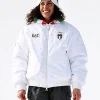 Federica Brignone Team Italy EA7 Olympic White jacket