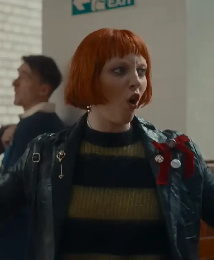 Finding Emily Kat Ronney Leather Jacket