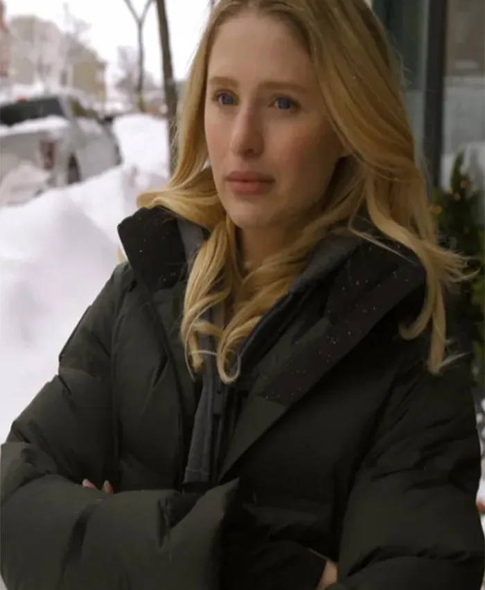 Finding Her Edge S01 Alexandra Beaton Black Puffer Jacket