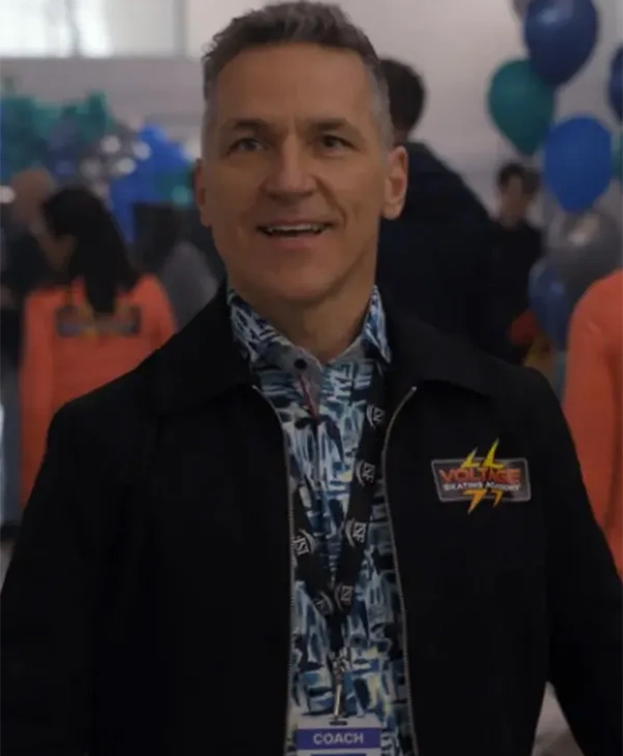 Finding Her Edge S01 Elvis Stojko Black Jacket For Sale