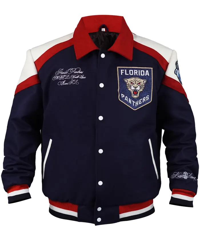 Florida Panthers Winter Classic Varsity Jacket