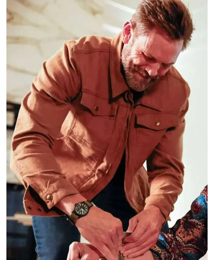 Frank Shaw Animal Control S04 Brown Jacket- Buy Now