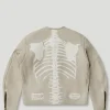 Geedup x Vanson Bones Jacket Cream Back