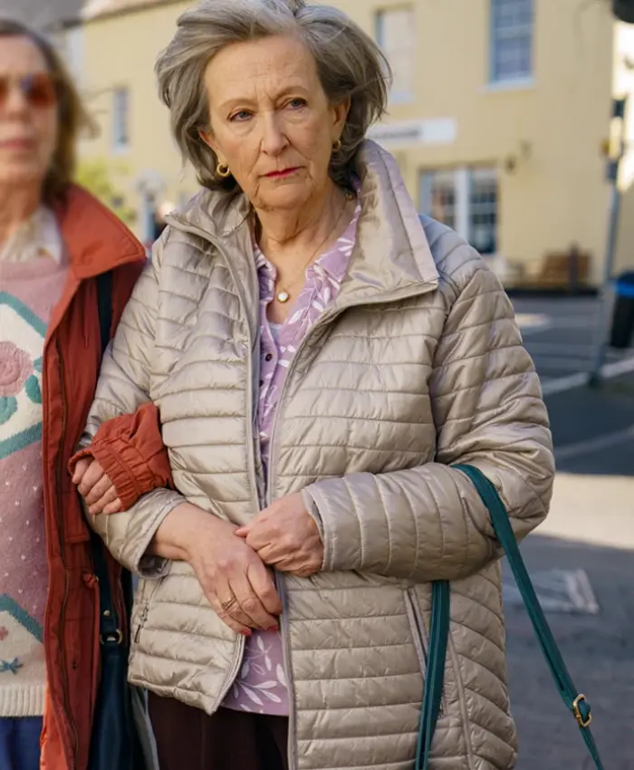 Geraldine McNulty Can You Keep a Secret Silver Grey Jacket