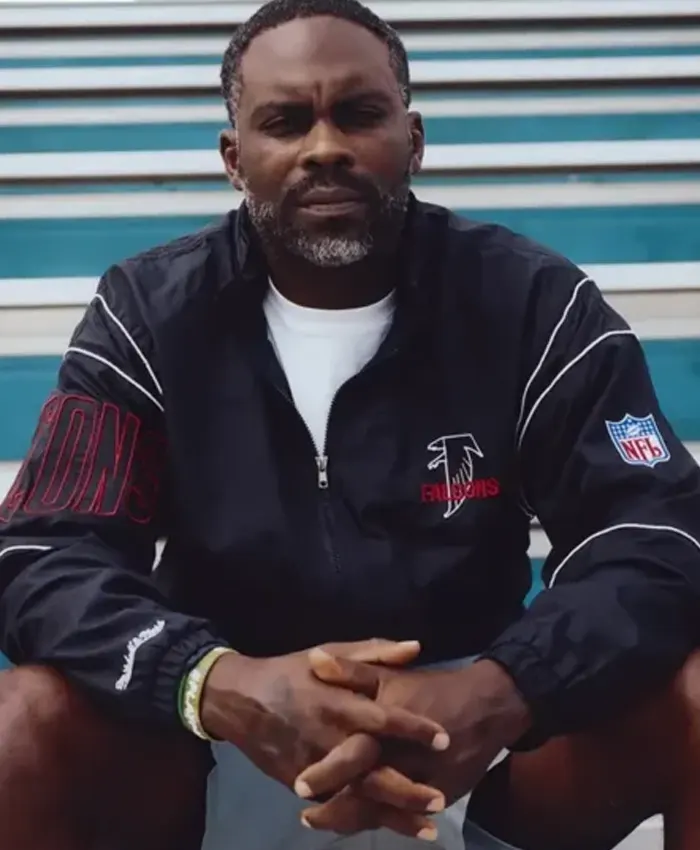 Get Atlanta Falcons Michael Vick Black Jacket