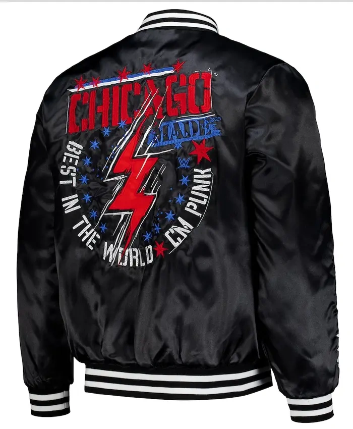 Shop CM Punk Chicago Made Bomber Jacket