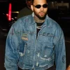 Grammy 2026 Chris Brown Blue Denim Jacket - Get Now
