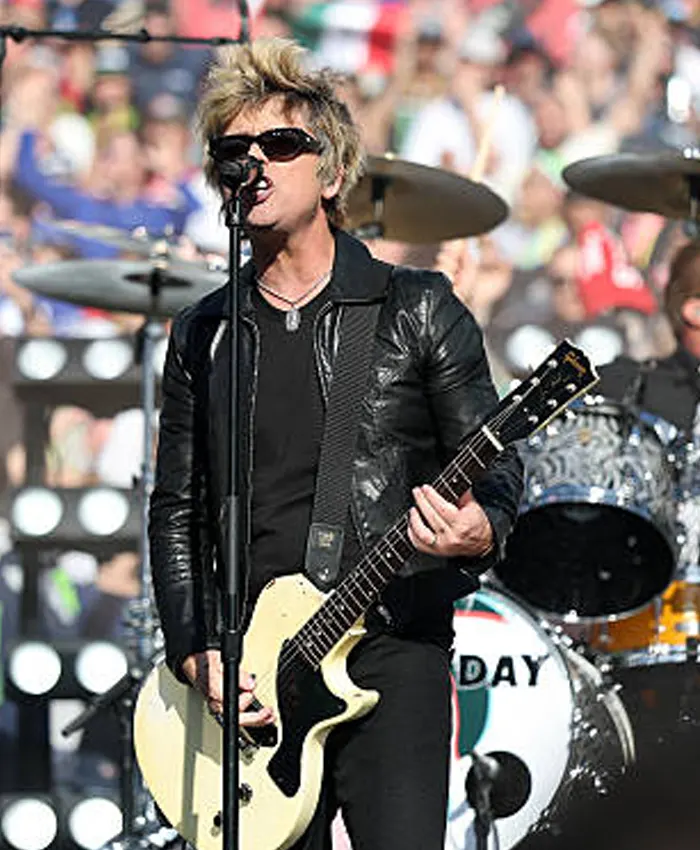 Green Day Super Bowl LX Leather Jacket