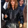 Halle Berry Crime 101 Movie 2026 Sharon Black Jacket