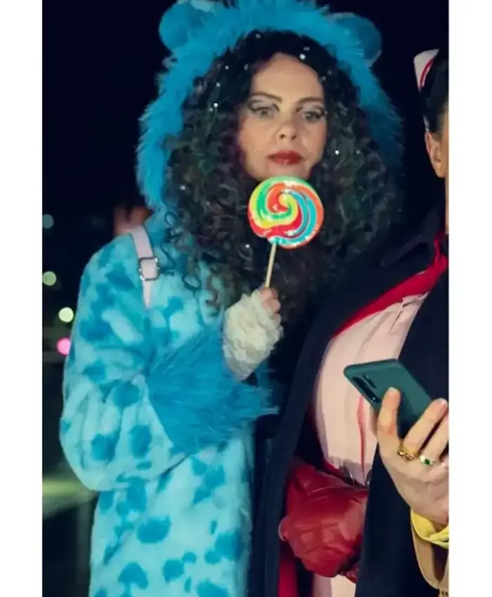 How To Get To Heaven From Belfast Feeney Blue Plush Coat