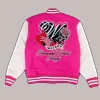 Immortal Heart Society Pink Varsity Jacket