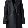 Industry S04 Myha’la Black Coat Front