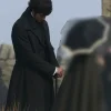 Jacob Elordi Wuthering Heights Black Coat For Sale