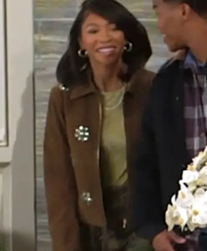 Jessica Beyond the Gates Suede Jacket - Get Now