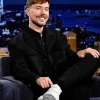 Jimmy Fallon Show S13 MrBeast Black Jacket