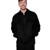 Jimmy Fallon Show S13 MrBeast Black Jacket Front