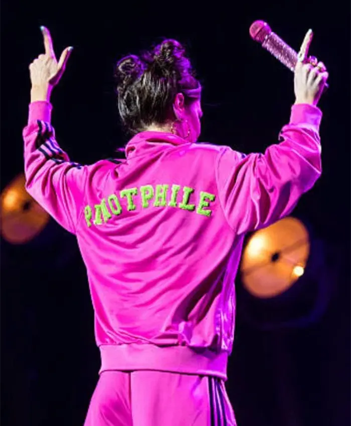 Joanne McNally Pinotphile Pink Jacket Back