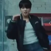 Jungkook 2026 Calvin Klein Varsity Jacket