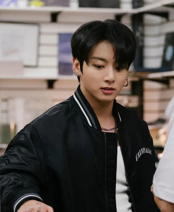 Jungkook x Calvin Klein Varsity Jacket