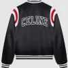 Kim Tae-Hyung Celine Black Bomber Jacket