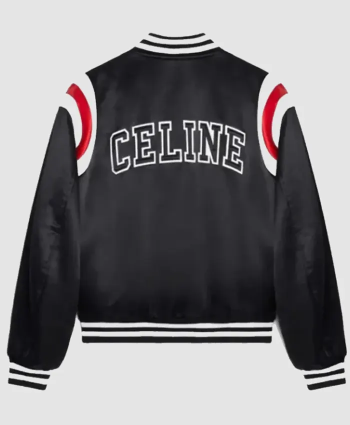 Kim Tae-Hyung Celine Black Bomber Jacket