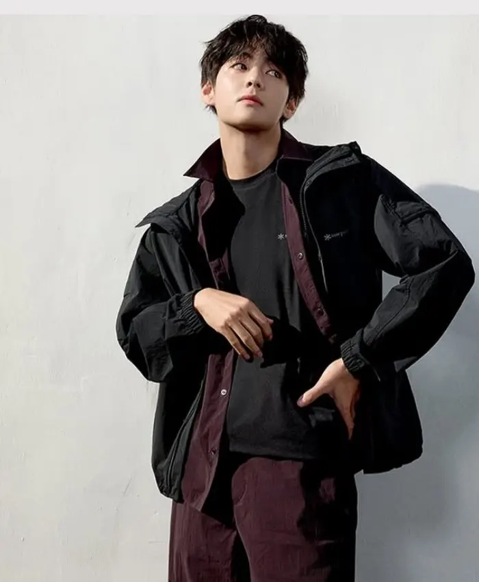 Kim Tae Hyung X Snow Peak Signature V Windbreaker Jacket
