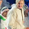Kirsty Coventry Winter Olympics 2026 Closing Ceremony Jacket Side