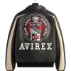Kith AVIREX NY Rangers Black Jacket For Sale