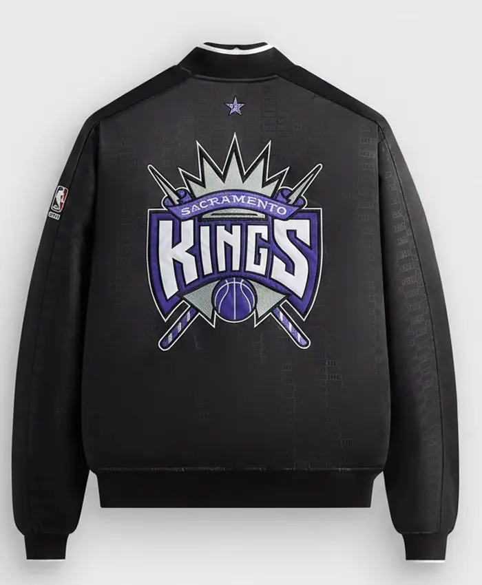 Kith X NBA Pro Basketball All-Star Sacramento Kings Bomber Jacket