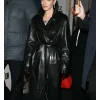 Lily Allen PFW 2026 Leather Coat