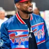 MLB All-Star Atlanta Braves Usher Blue Varsity Jacket
