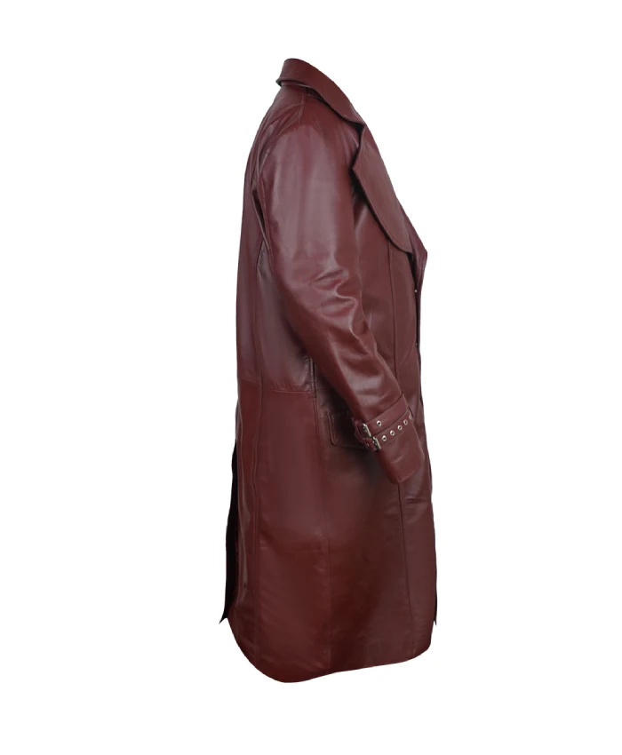 Maddox Hatter Descendants Wicked Wonderland Leather Coat