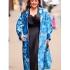 Melissa McCarthy NYC 2026 Floral Coat
