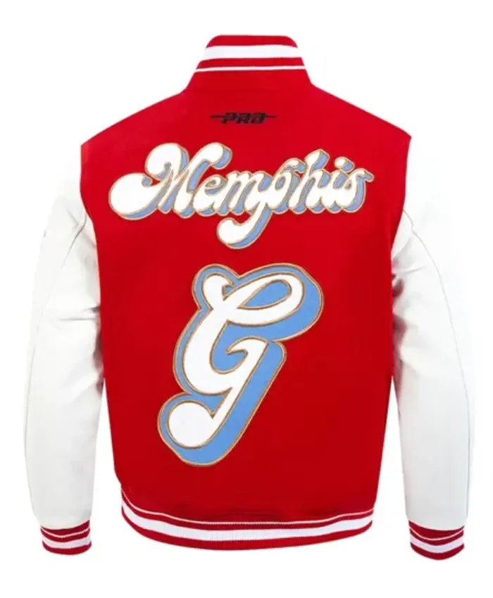 Memphis Grizzlies City Edition Chenille Varsity Jacket For Sale
