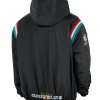 Memphis Grizzlies Nike Half-Zip Black Hooded Windbreaker Jacket