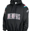 Memphis Grizzlies Nike Half-Zip Hooded Jacket - Shop now