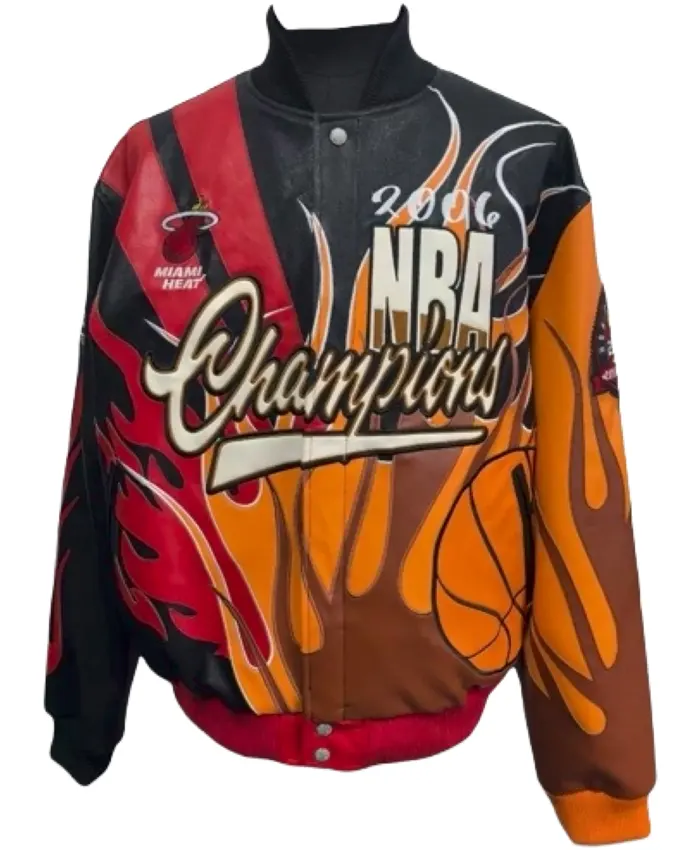 Miami HEAT x Jeff Hamilton 2006 Champ Jacket