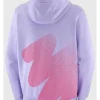 Milano Cortina Olympics 2026 Salomon Graphic Purple Hoodie Back
