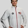 Milano Cortina Winter Olympics 2026 Team USA White Jacket - Add to Cart