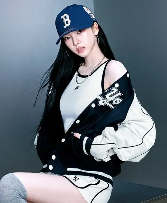 NBA Pro Baseball 2026 Aespa Karina New York Varsity Jacket - Shop Now