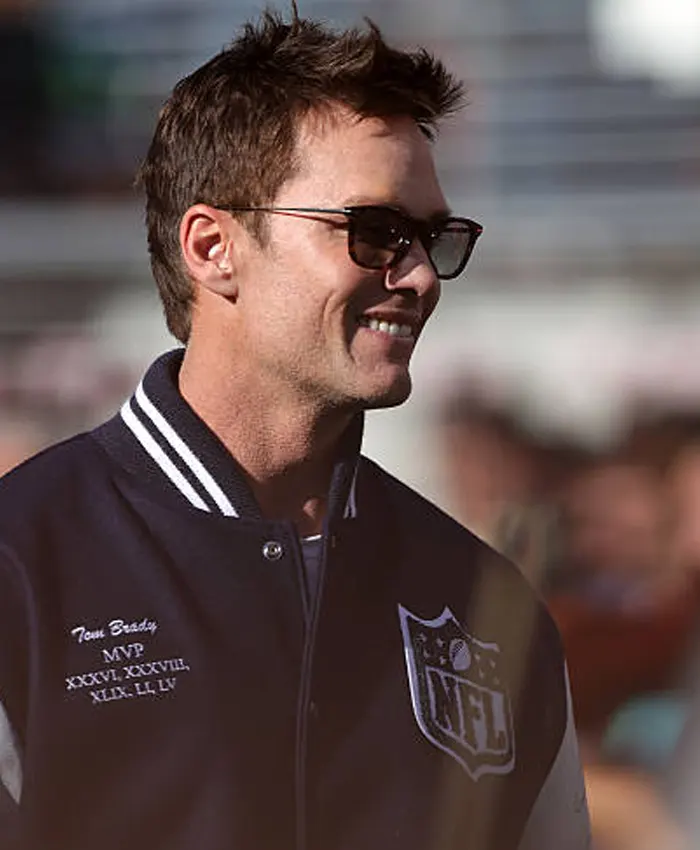 NFL 2026 Super Bowl LX Tom Brady Varsity Jacket