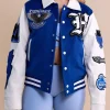 NFL Pro Bowl Games Brian Burns Varsity Jacket Front