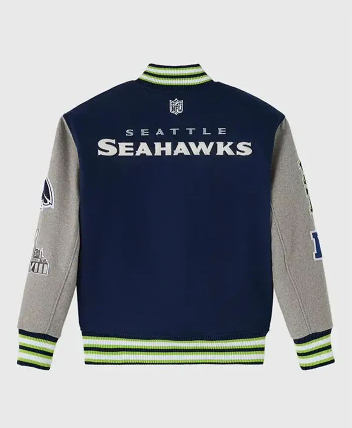 NFL Seattle Seahawks 2026 Wool Jacket For Sale