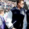 NFL Super Bowl LX Tom Brady Blue and White Varsity Jacket