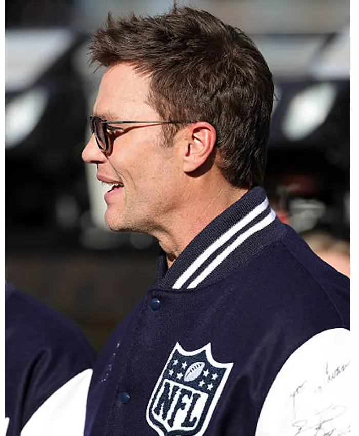 NFL Super Bowl LX Tom Brady Varsity Jacket