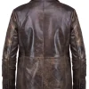 NYC 2026 Lana Del Rey Brown Leather Blazer