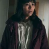 Naomi Yang Under Salt Marsh Maroon Coat For Sale