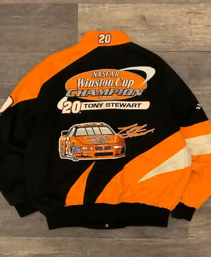 Nascar 2002 Tony Stewart Wintson Cup Jacket For Sale