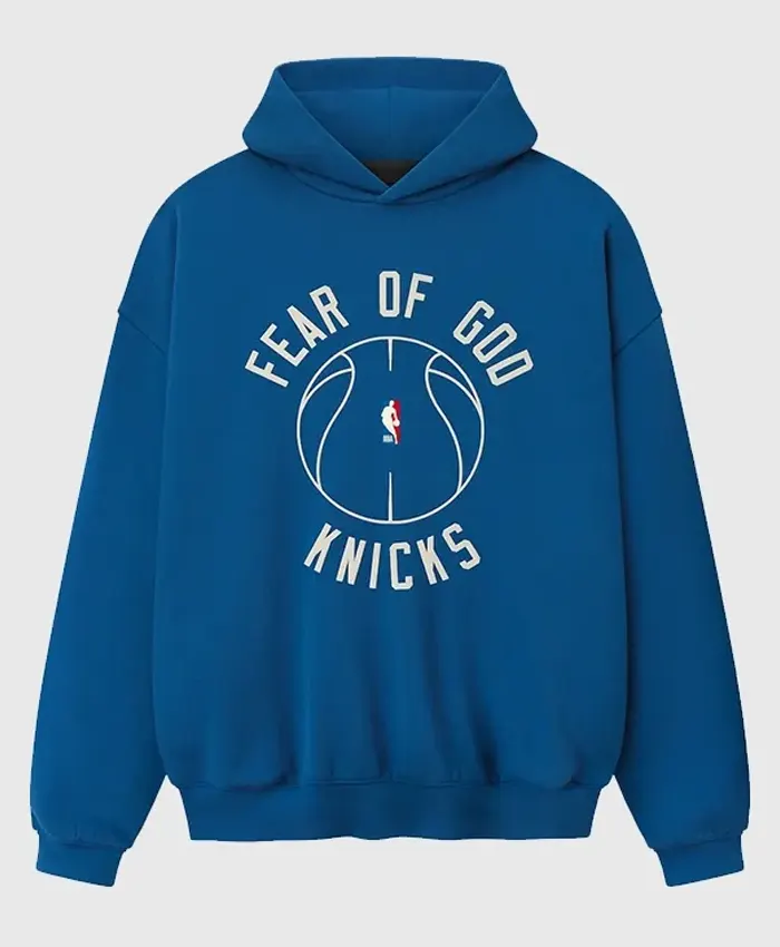 New Yord Knicks X Barkley L Hendricks Fear Of Gods 90s Hoodie