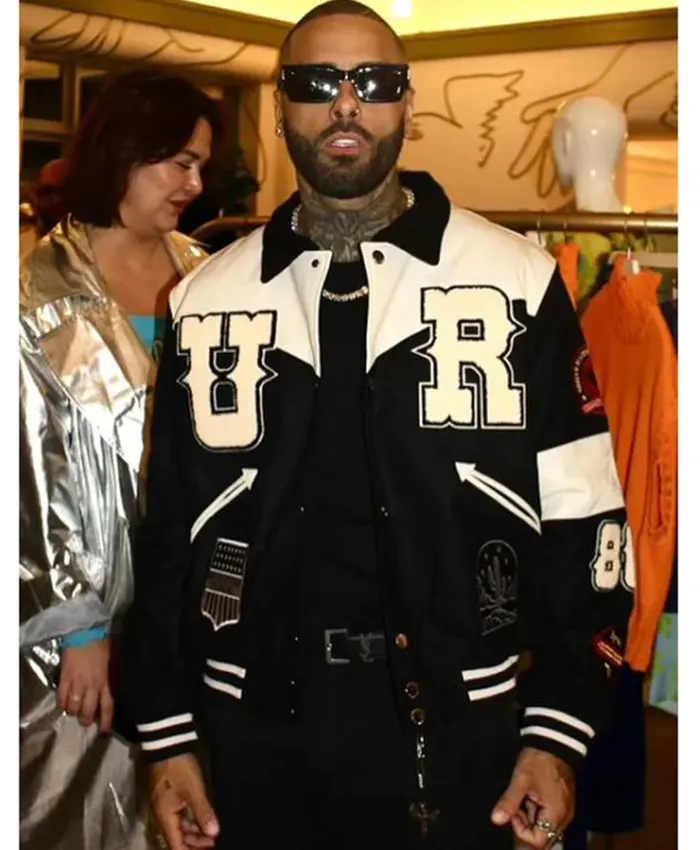 Nicky Jam Rodeo Style White River Varsity Jacket